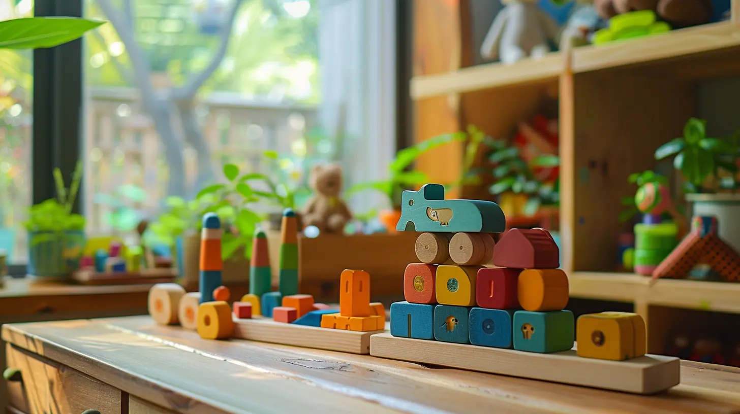 Encouraging Independent Play with Little Set-up