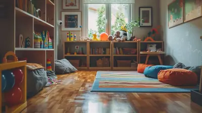 Encouraging Independent Play With Little Set Up