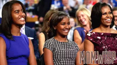 Michelle Obama Declares She's 'Done Parenting' Her Daughters