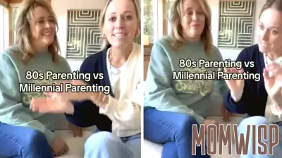 Millennial mom is stunned when grandma compares parenting in the 80s to now