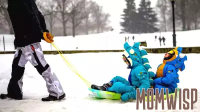 What snow days really look like for working parents